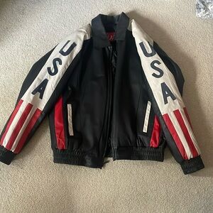 Vintage Leather USA Jacket